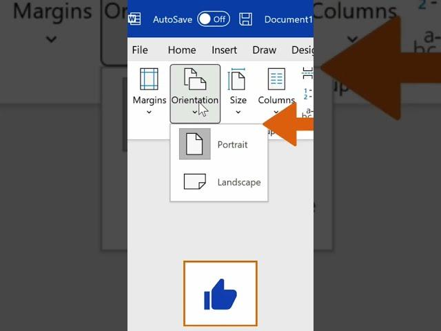 How to Change Page Orientation in Microsoft Word