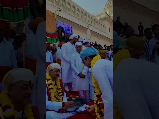 Bhavya Rajtilak Ceremony of Mewar’s New Maharana at Chittorgarh Fort