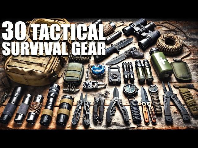 30 Incredible Tactical Survival Gear & Gadgets You Must Have