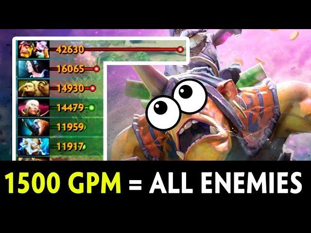 1500 GPM Alchemist — as whole enemy team, by AhJit