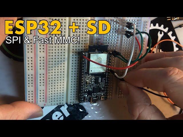 ESP32 SD Card Interfacing Fast!