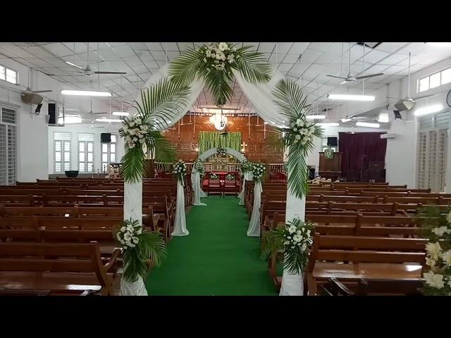 A One Decoration marriage Church Decoration