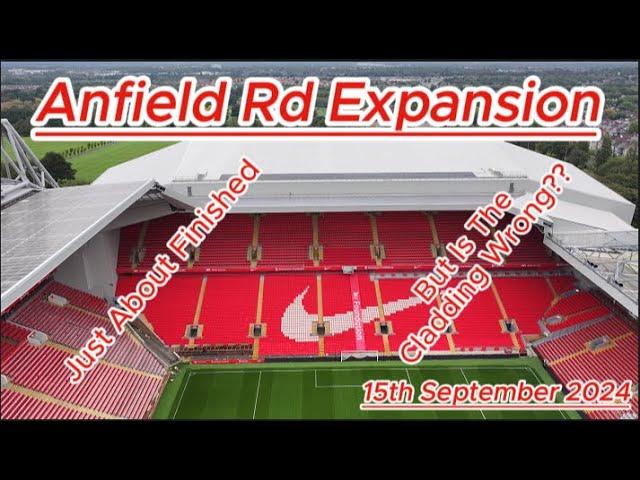 Anfield Rd Expansion - 15th September 2024 - Liverpool FC - latest update #lfc