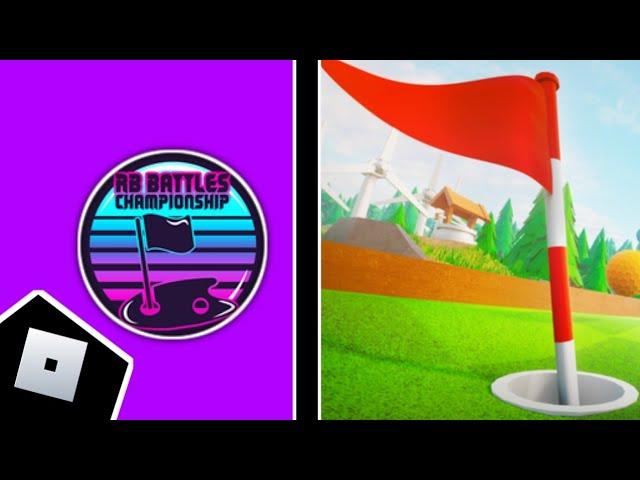 [ИВЕНТ] КАК ПОЛУЧИТЬ БЕЙДЖ RB Battles В Super Golf Roblox 2022