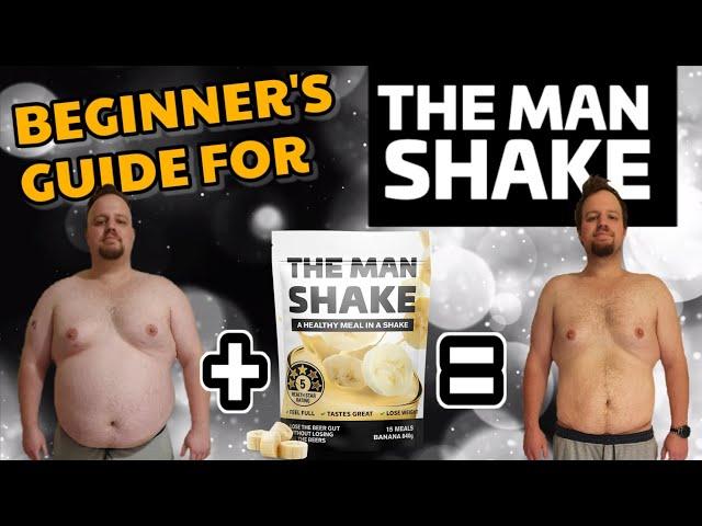 HOW TO USE THE MAN SHAKE - EASY WEIGHT LOSS with no exercise!!