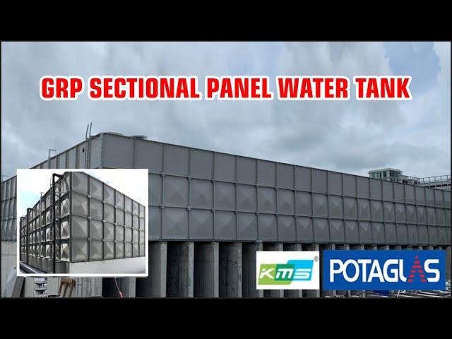 Stainless Steel Sectional Water Tank | GRP Sectional Panel Water Tank | Water Today's Water Expo