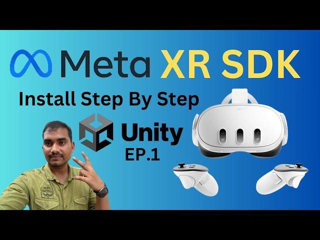 New Meta XR SDK Install in Unity For VR EP.1 | Meta Quest 2, 3 , Pro SDK