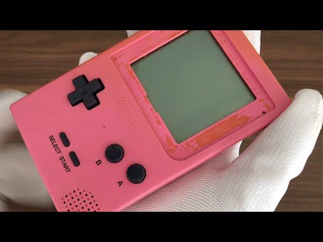 Refurb & Fix a faulty GameBoy Pocket from eBay!