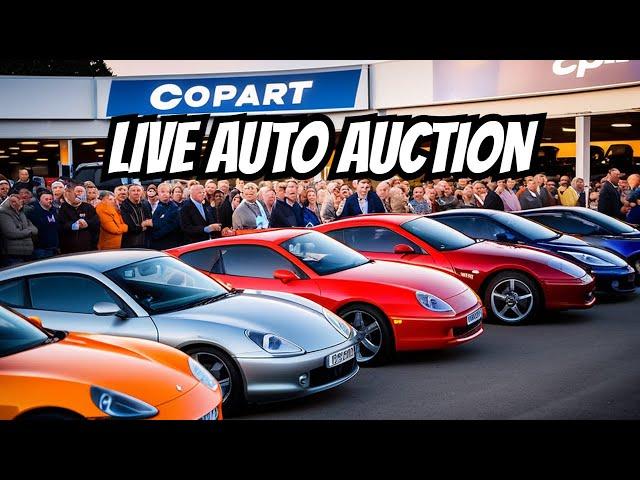 Copart Auto  Auction-Live Stream