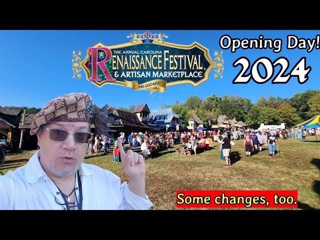 Carolina Renaissance Festival | Opening Day 2024 | Found a few changes and new vendors.