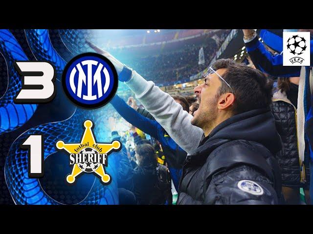 IL BOATO DI SAN SIRO! INTER 3-1 SHERIFF | LIVE REACTION GOL HD UEFA CHAMPIONS LEAGUE