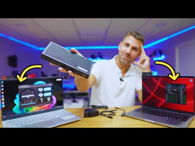 Ultra FAST Docking Station  40 Gbps & Dual Display | PULWTOP