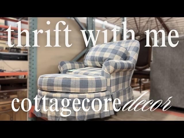 Thrifting Cottagecore Decor