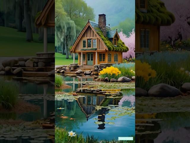 Cozy Wooden Cabin by the Lake – Where Time Slows Down ️