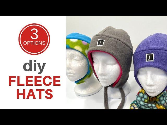 DIY Fleece Earflap Hat | Simple Sewing Tutorial