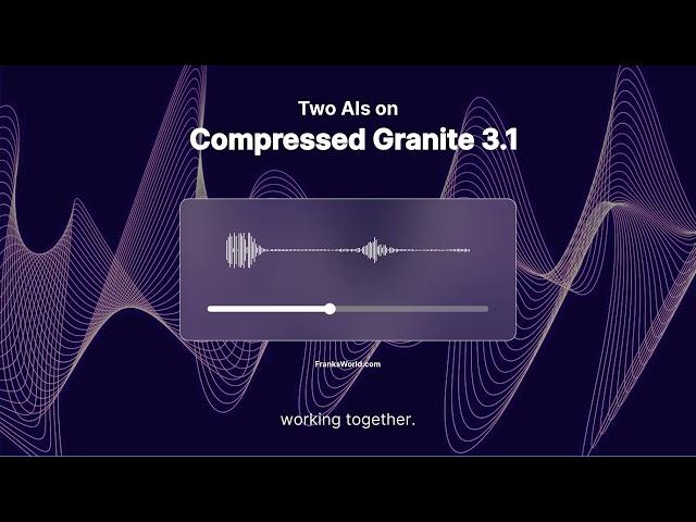  AI That Runs Faster & Smaller?! Meet Compressed Granite 3.1!  (No GPU Needed!)