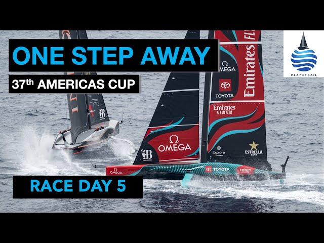 One Step Away - Americas Cup Race Day 5 - 18-10-24