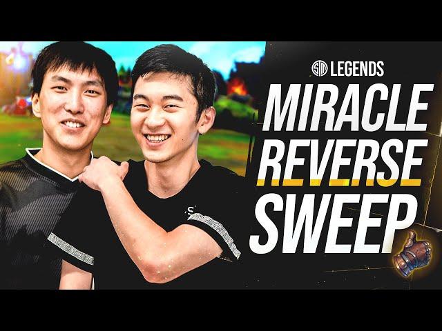 TSM DEFEATS GGS in the MOST INSANE REVERSE SWEEP! | TSM LEGENDS