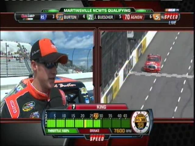 Jeb Burton Martinsville Post Qualifying Interview