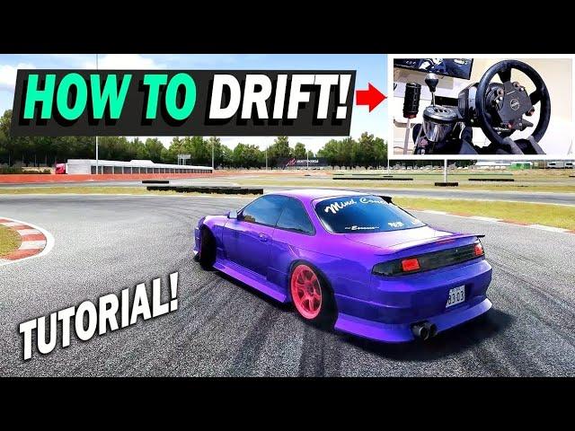 Assetto Corsa How to Drift Tutorial (PART 1) | Throttle & Steering TIPS