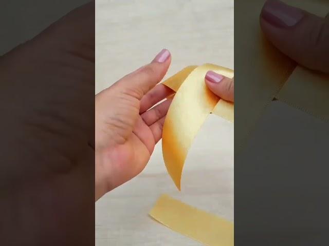 LAÇO DE FITA DE CETIM FÁCIL/ Parte I