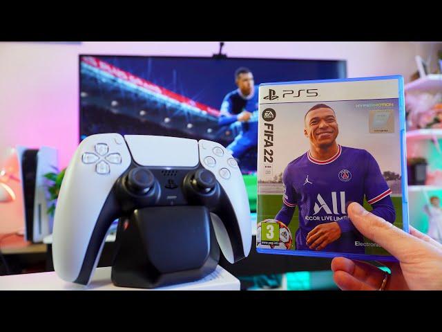 FIFA 22 - Unboxing And PS5 POV Gameplay Test, Impression (Part 1)