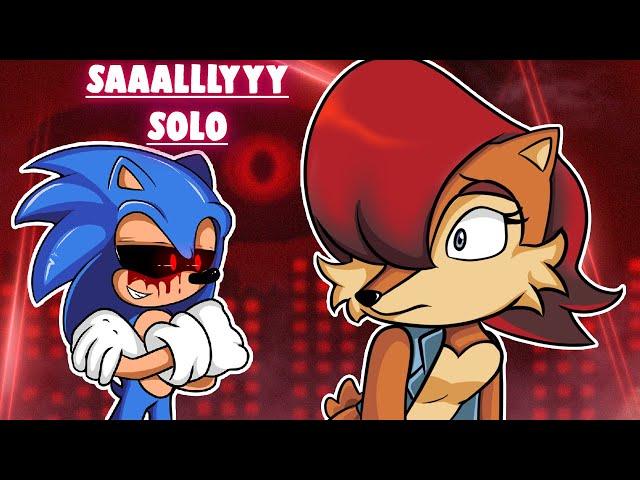 Sonic.exe: The Spirits of Hell Round 2 | Saaaallllyyyyy Solo Survival and more! #5