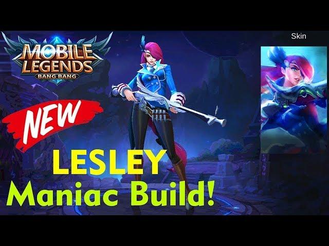 Lesley Sniper | Full Game play guide and build | Strategy | Mobile Legend