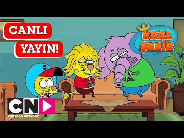  CANLI  KRAL ŞAKİR | 5 Saatlik Eğlence | Cartoon Network Türkiye