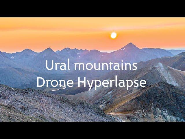 Ural Mountains. Manaraga / Уральские Горы. Манарага (Drone Hyperlapse) 4k