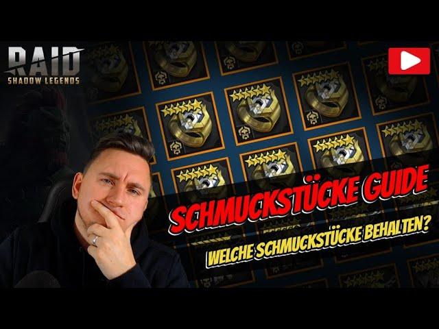 Raid Shadow Legends Artefakt Guide TEIL 2 = Schmuckstücke | Welche Schmuckstücke behalte ich?