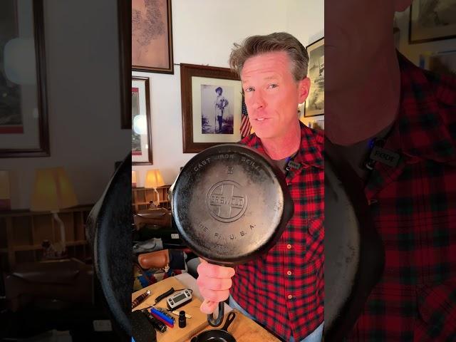 $5000.00 dollar Griswold Skillet, is this real?  #cooking #castironcooking #meat