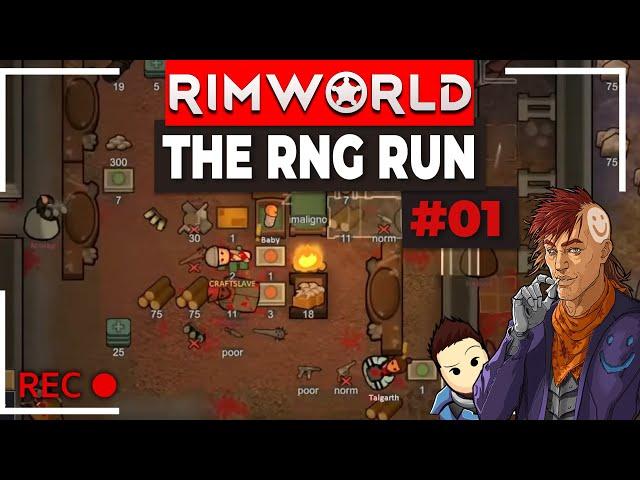 RimWorld The RNG Run 500% No Pause | VOD 1