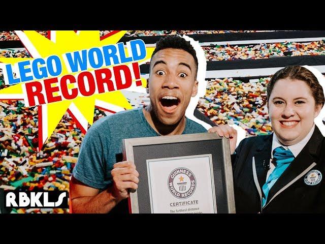 World’s longest LEGO Walk! Record BROKEN! - REBRICKULOUS