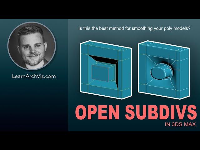 Tutorial: Using OpenSubdivs and Crease Sets in 3ds Max | The Best Way To Smooth Poly Models