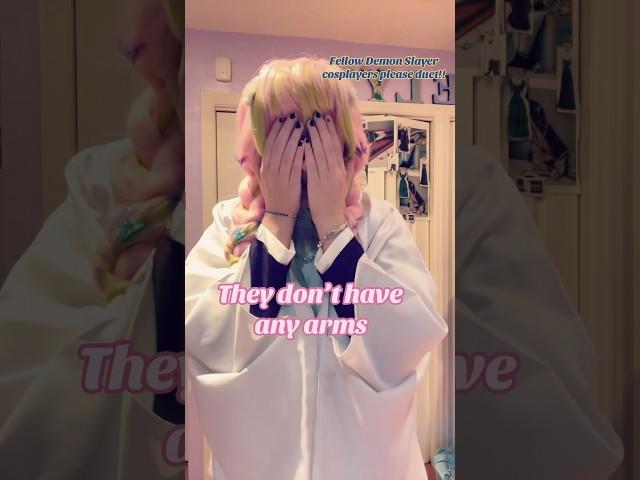 Crying #mitsurikanroji #cosplay #anime #demonslayer #demonslayercosplay #kimetsunoyaiba #knycosplay