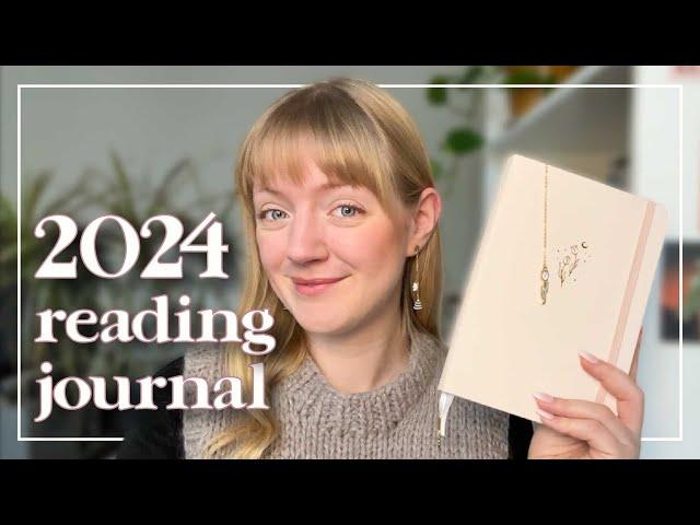 2024 READING JOURNAL | Set up my reading journal with me!