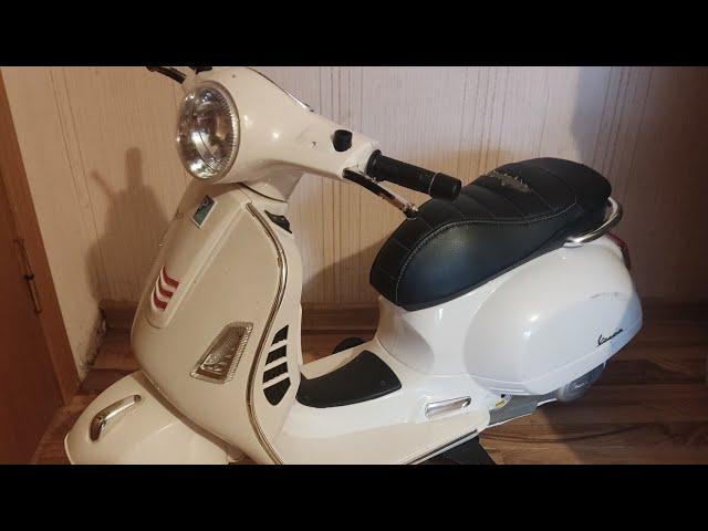 Детский электромотоцикл Vespa