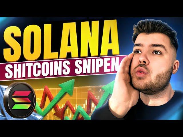 100x mit Solana SHITCOINS!  BonkBot Tutorial DEUTSCH