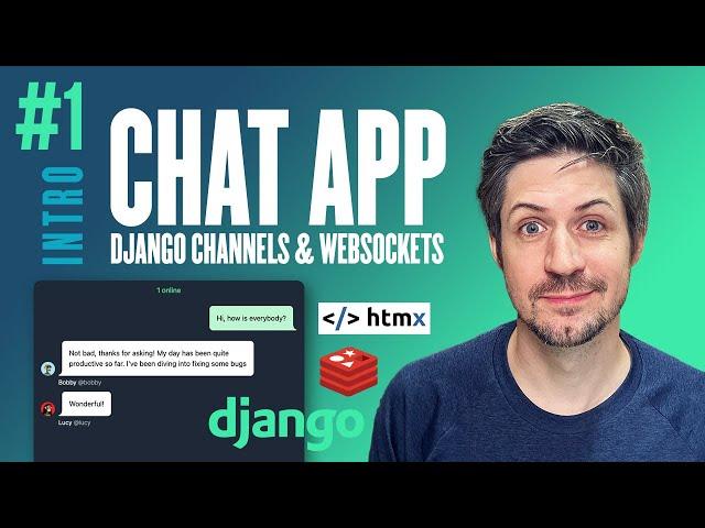 Real-Time Chat app with Django Channels and WebSockets Introduction - Part 1