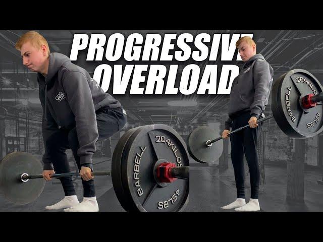 HOW TO PROGRESSIVELY OVERLOAD THE DEADLIFT #Shorts