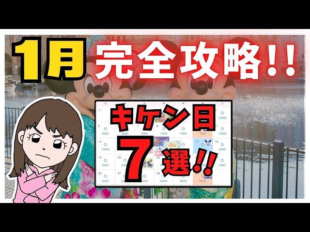 【極寒・休止・時短営業に要注意！】１月ディズニーランド・シーの注意点・持ち物・休止施設など【完全攻略】