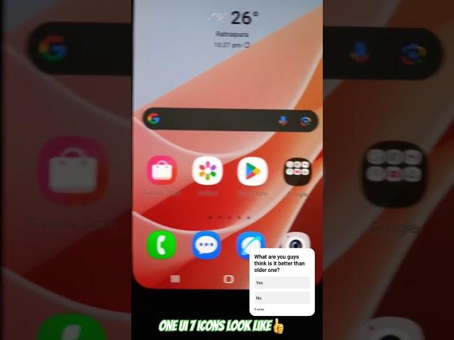 #OneUI7 New icons better than older one?