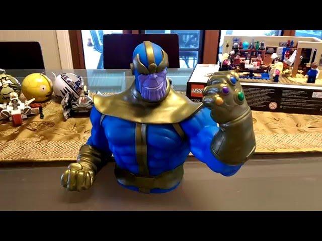 Marvel Thanos Bust Bank