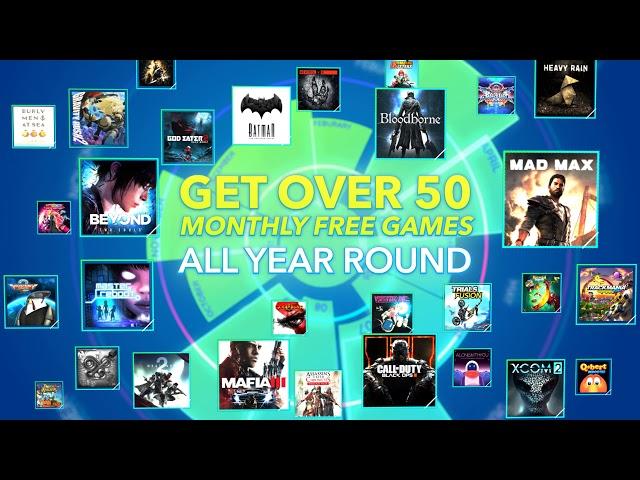 PlayStation®Plus Monthly Free Games in 2018