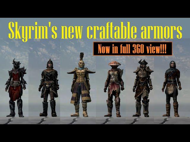 Skyrim Anniversary Edition - New Craftables (Creation Club DLC)