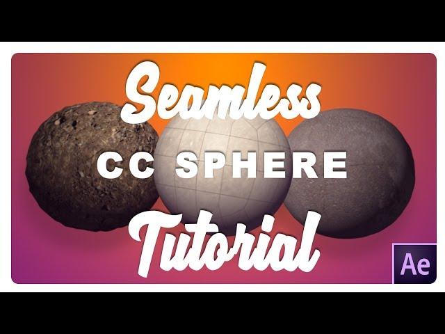 Seamless CC Sphere Textures TUTORIAL | Adobe After Effects