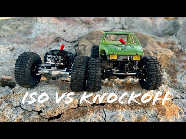 SCX24 Meus ISO Axle MOD! Knockoffs vs ISOs?