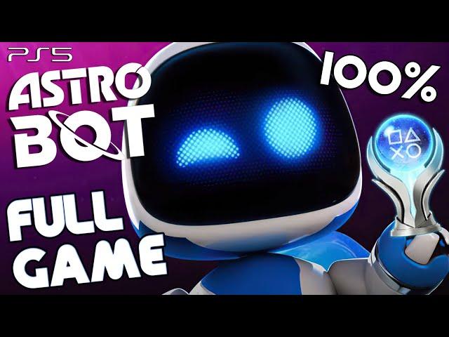 Astro Bot FULL GAME 100% All Trophies (PS5) Platinum