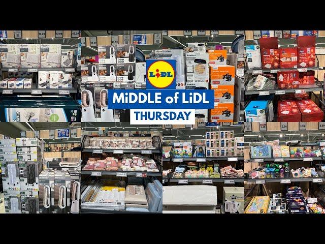 NEW IN MIDDLE OF LIDL THIS WEEK THURSDAY 09 JAN 2025 | LIDL HAUL | TRAVELANDSHOP WITH ME